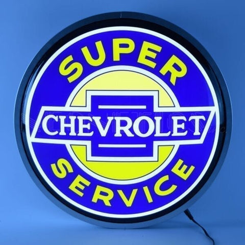 SUPER CHEVY LED SIGN